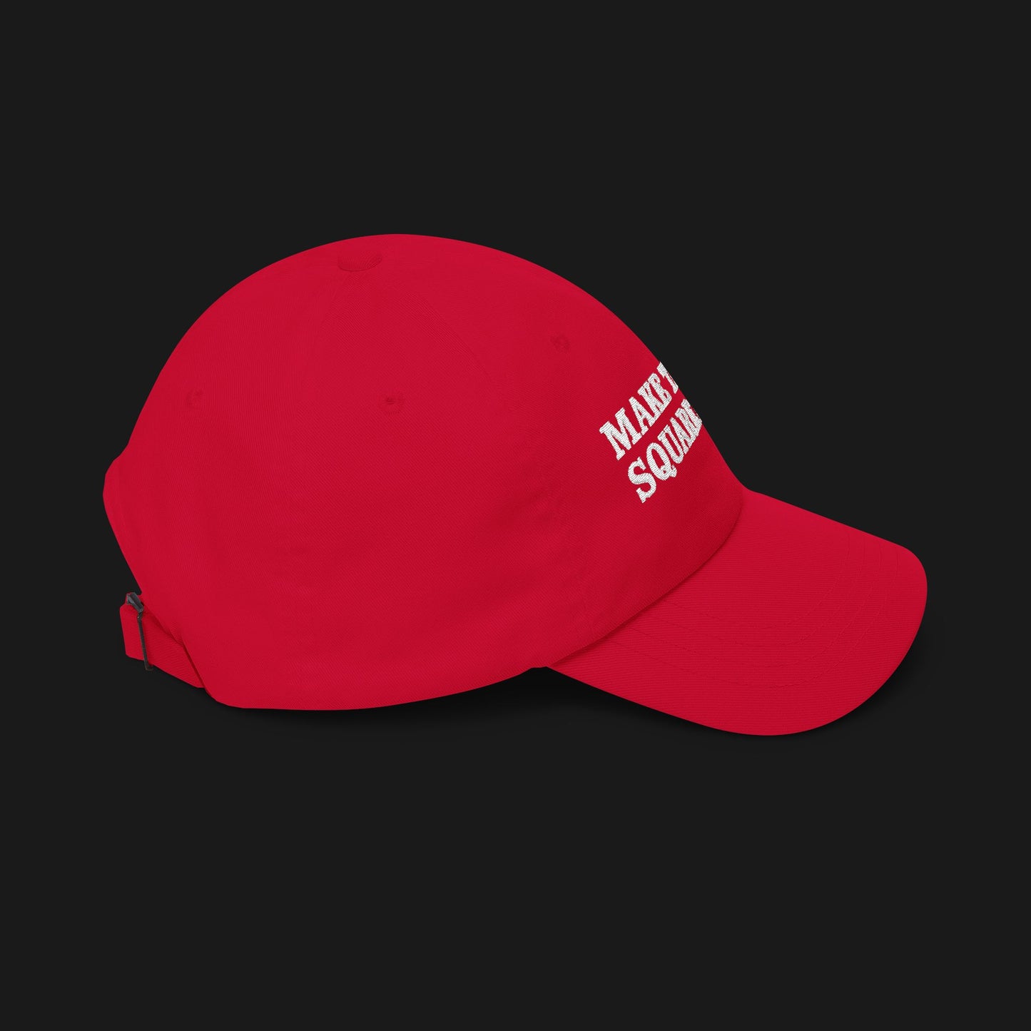 "MAKE TRUCK SQUARE AGAIN" Hat - Red