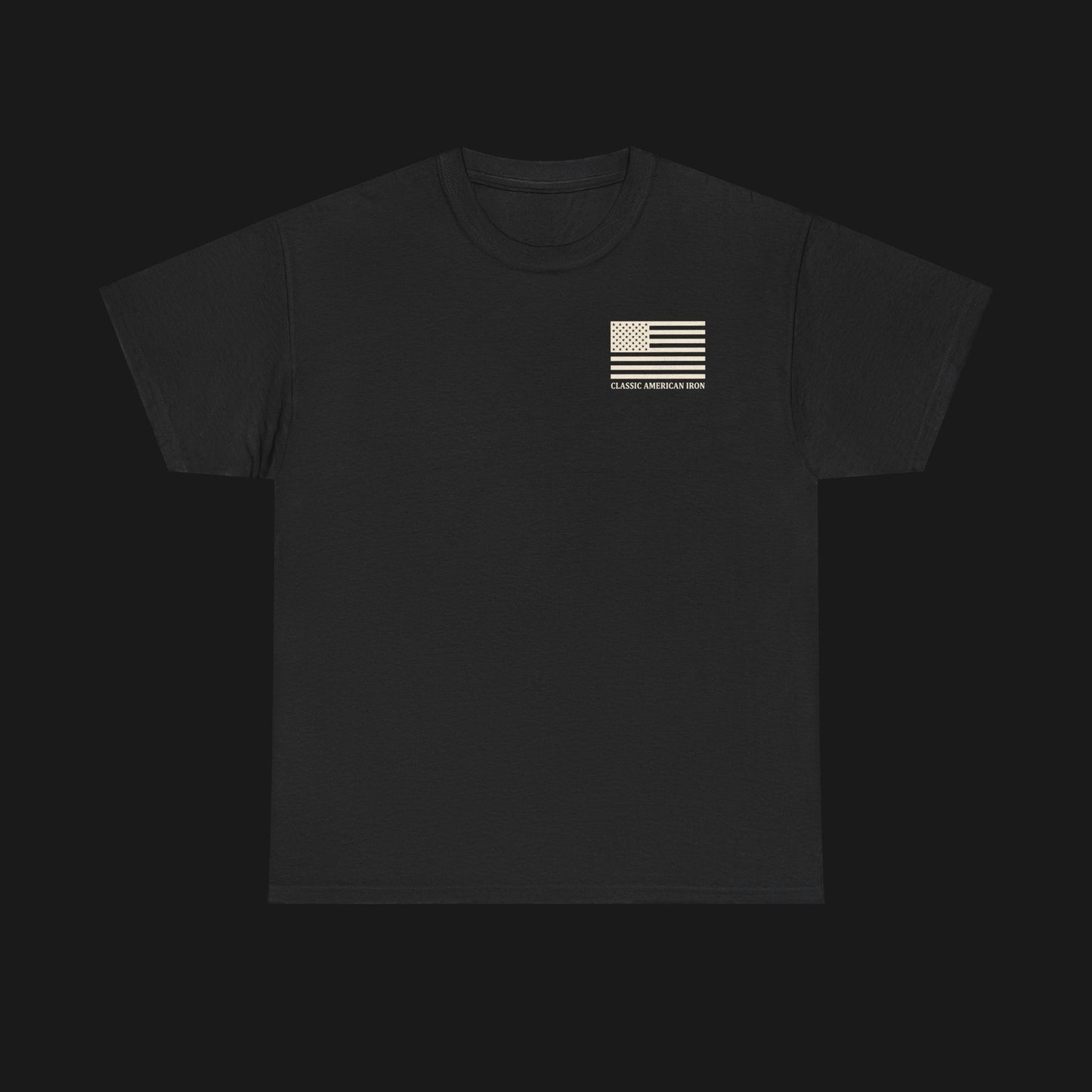 "LEAD IN THE GAS, IRON IN THE BLOCK" Heavy Cotton Tee