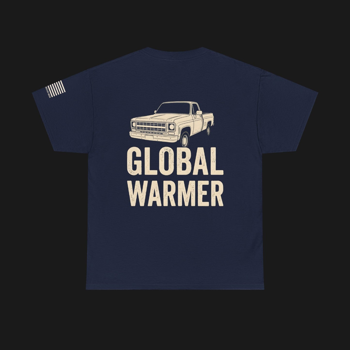 "GLOBAL WARMER" Heavy Cotton Tee - Chevrolet