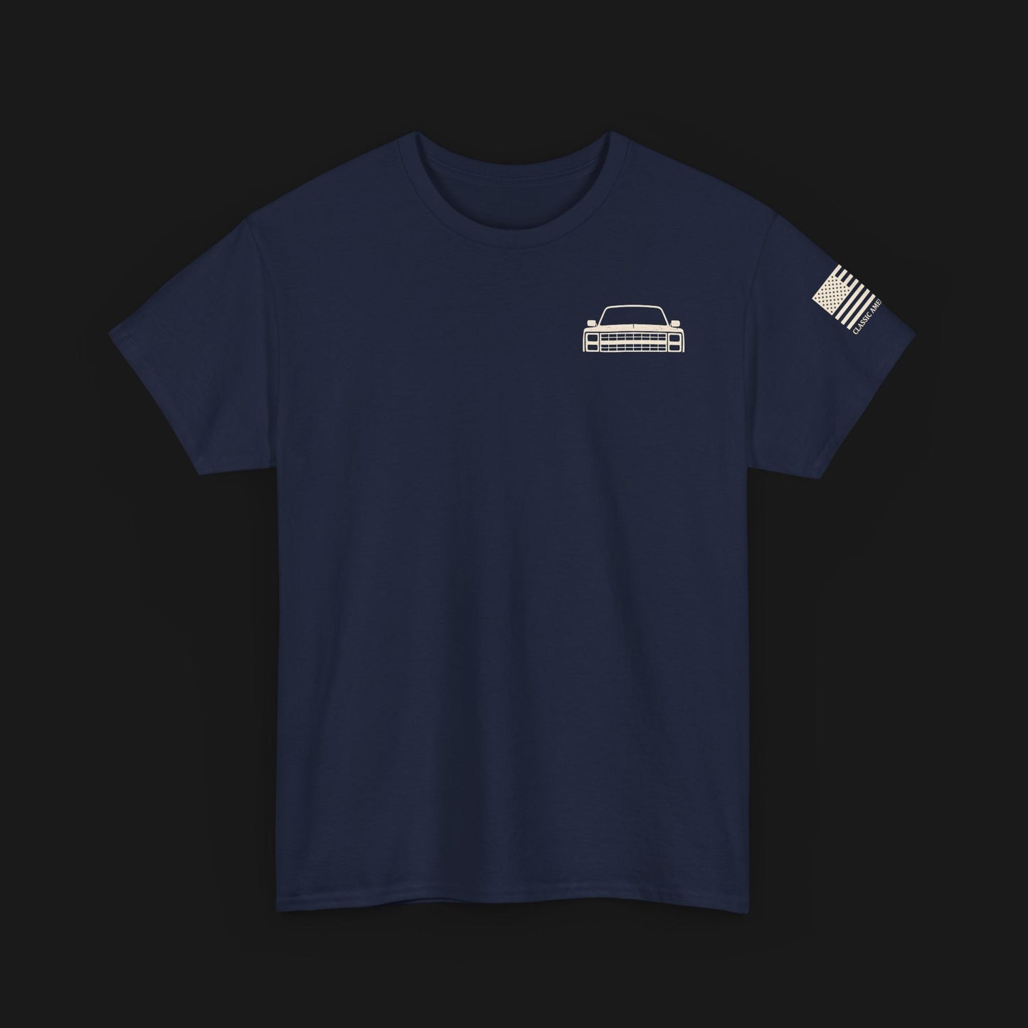 "MAKE TRUCKS SQUARE AGAIN" Heavy Cotton Tee - Chevrolet