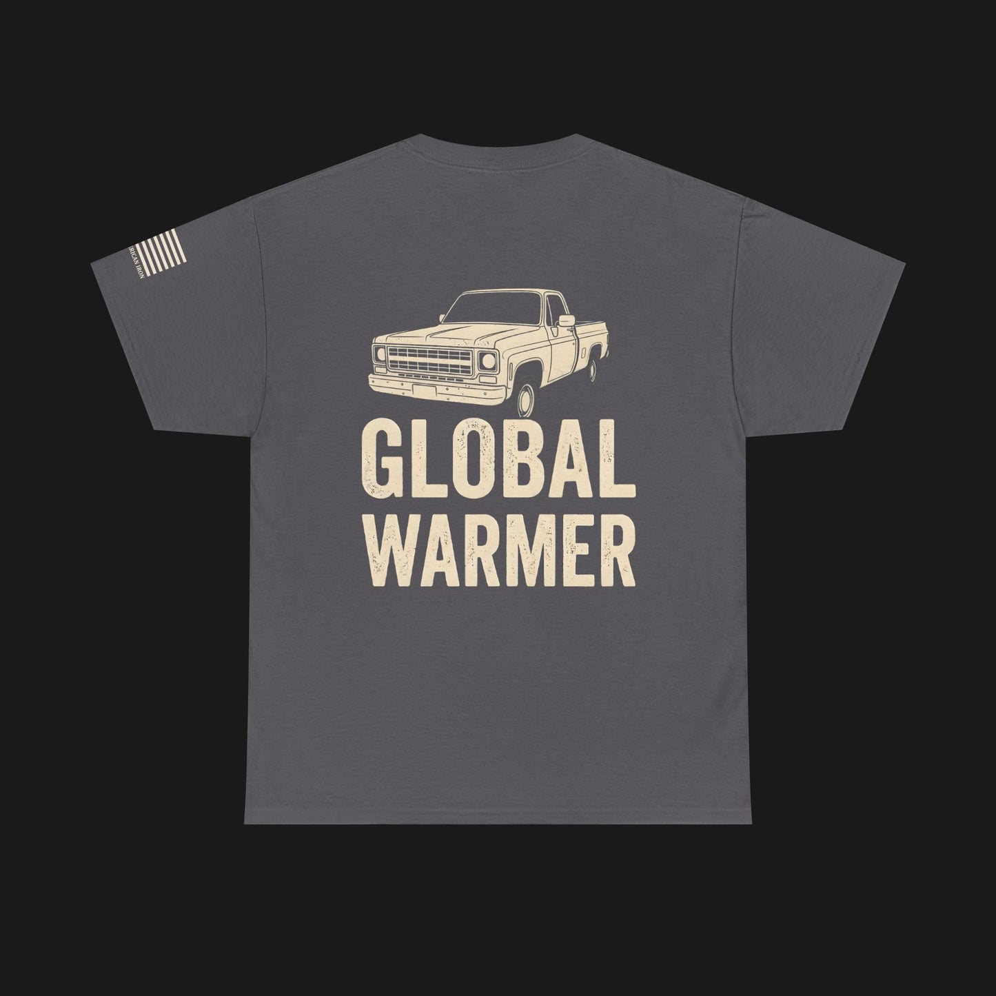 "GLOBAL WARMER" Heavy Cotton Tee - Chevrolet