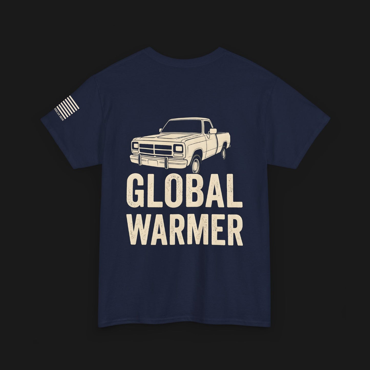 "GLOBAL WARMER" Heavy Cotton Tee - Dodge