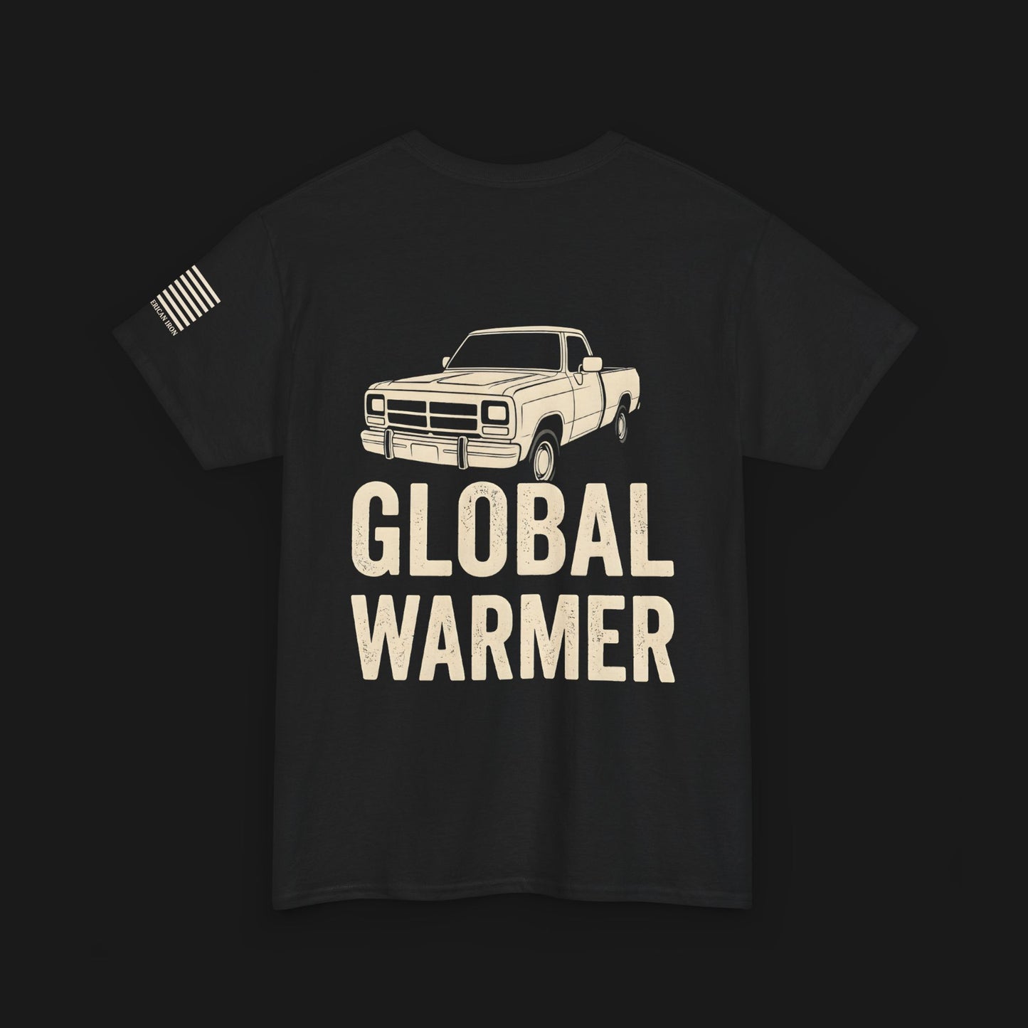 "GLOBAL WARMER" Heavy Cotton Tee - Dodge