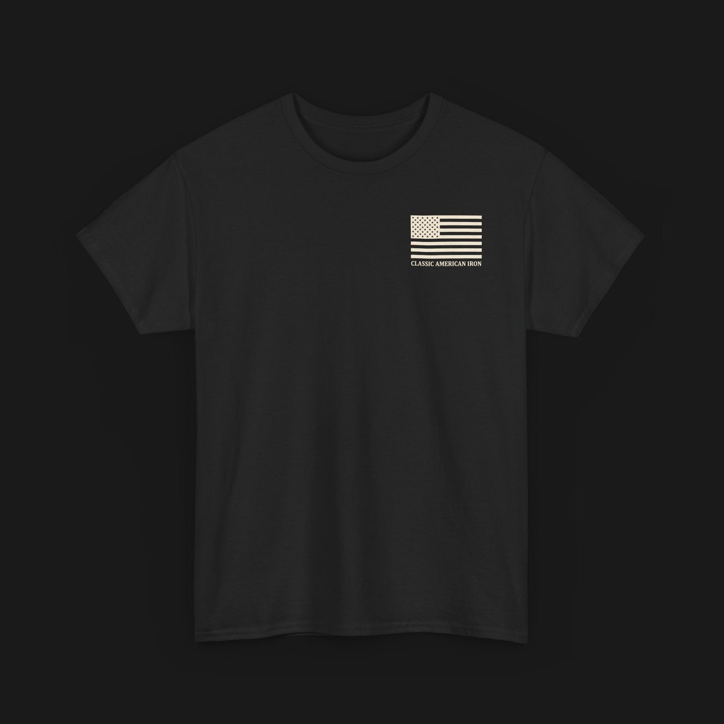"LEAD IN THE GAS, IRON IN THE BLOCK" Heavy Cotton Tee