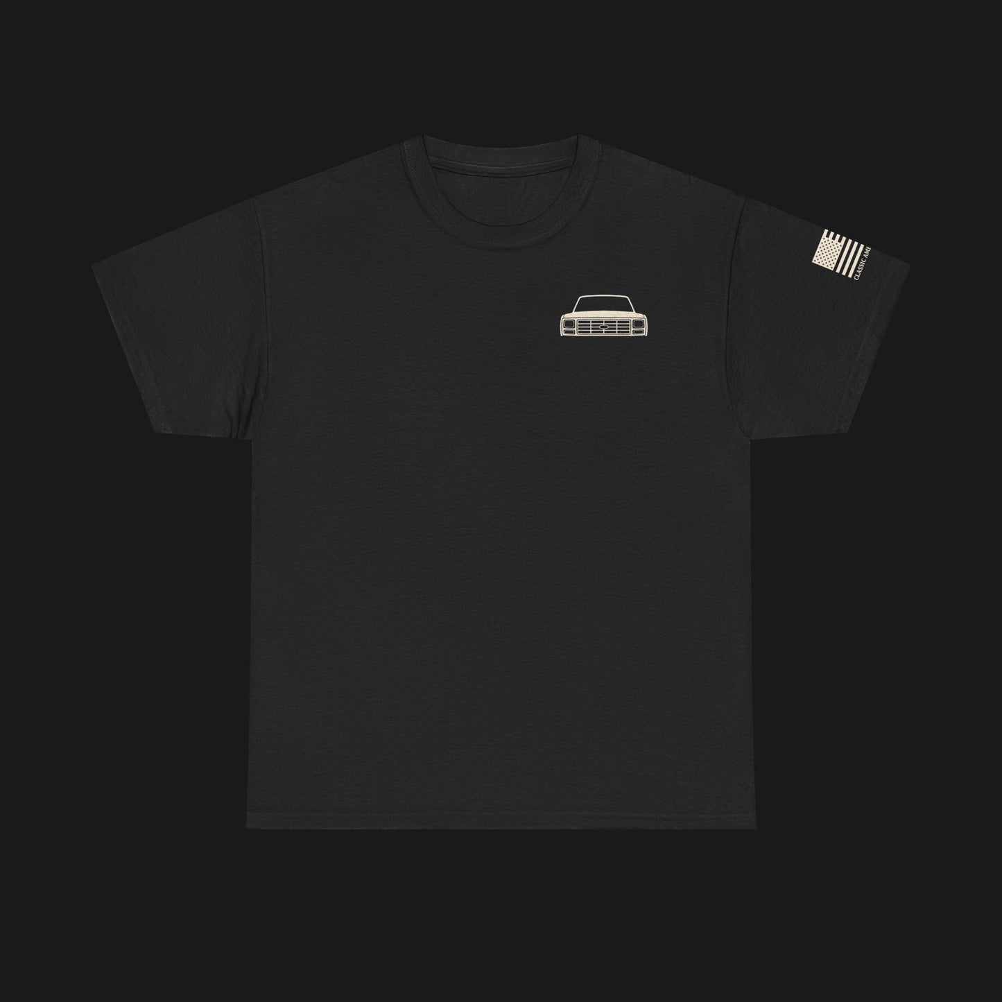 "MAKE TRUCKS SQUARE AGAIN" Heavy Cotton Tee - Ford