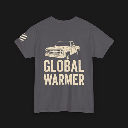 "GLOBAL WARMER" Heavy Cotton Tee - Chevrolet