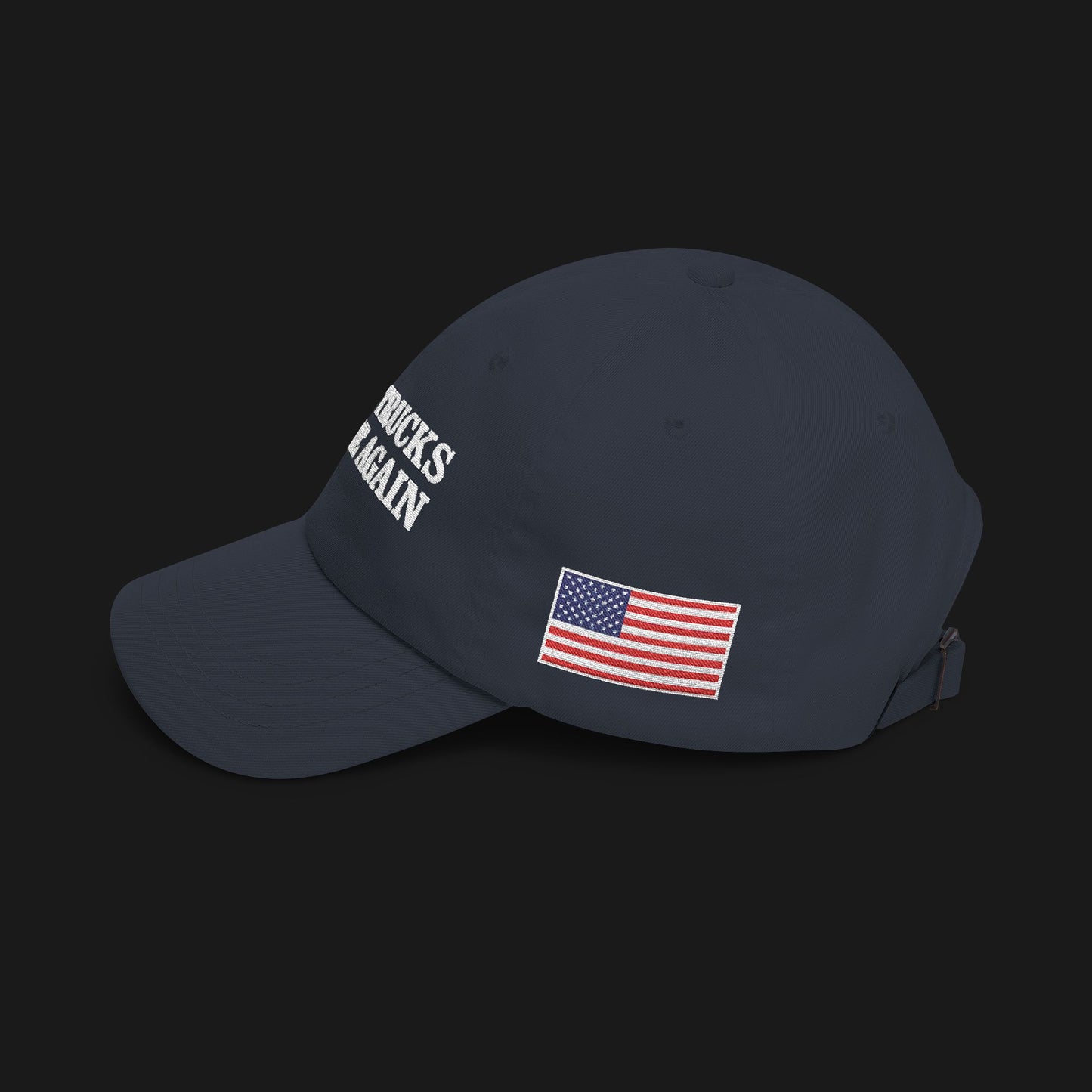 "MAKE TRUCK SQUARE AGAIN" Hat - Navy