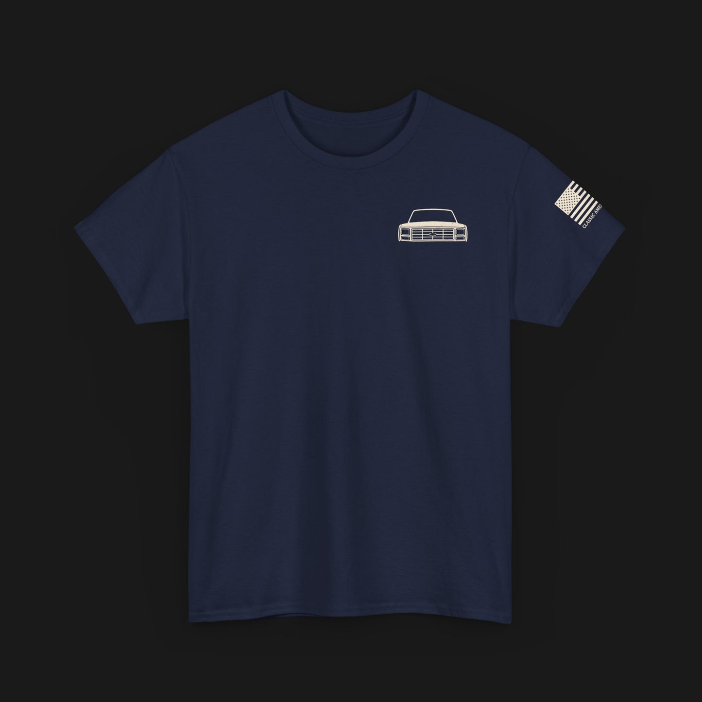 "MAKE TRUCKS SQUARE AGAIN" Heavy Cotton Tee - Ford