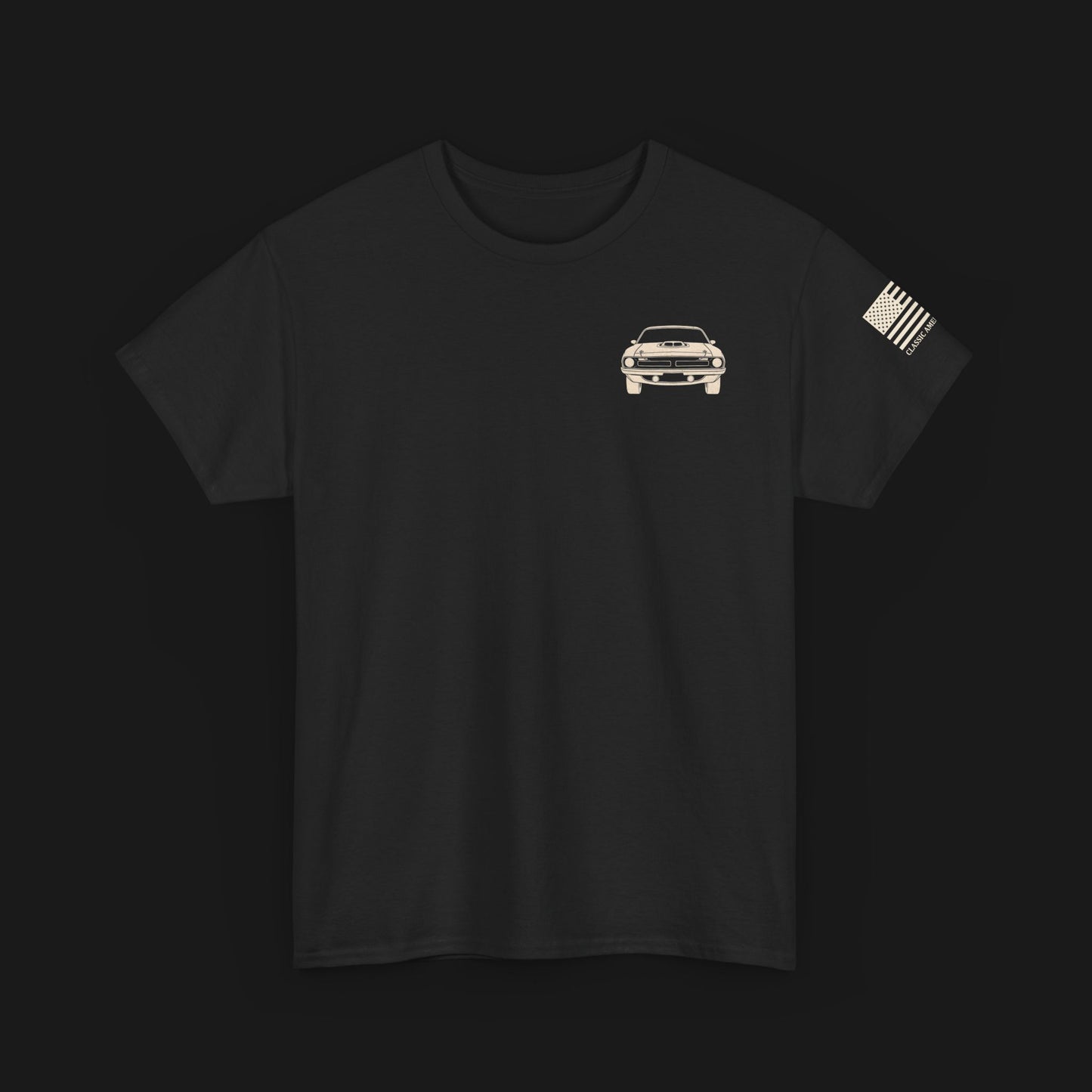 "REAL CARS HAVE CHROME" Heavy Cotton Tee - Dodge