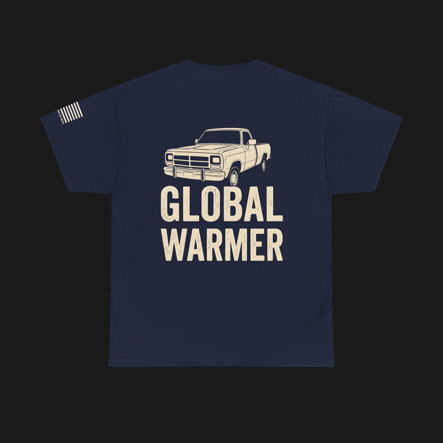 "GLOBAL WARMER" Heavy Cotton Tee - Dodge